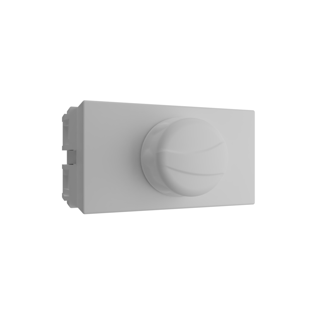 Módulo 1/3 Variador Dimmer Rotativo